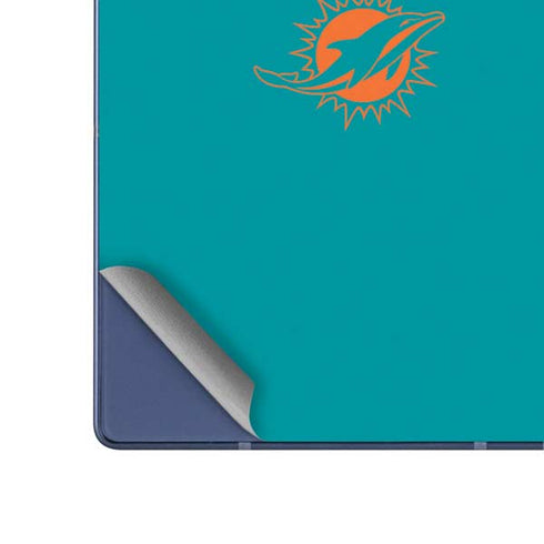 NFL Miami Dolphins Teal Performance Series Galaxy Z Fold6 Skin