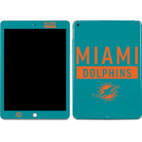 NFL Miami Dolphins Teal Performance Series Apple iPad Skin
