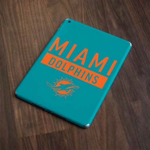 NFL Miami Dolphins Teal Performance Series Apple iPad Skin