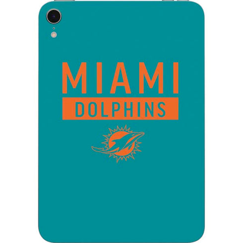 NFL Miami Dolphins Teal Performance Series Apple iPad Mini Skin