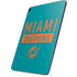 NFL Miami Dolphins Teal Performance Series Apple iPad Pro Skin