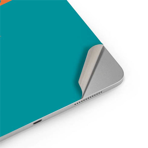 NFL Miami Dolphins Teal Performance Series iPad Pro 13in M4 (2024) Skin