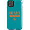 NFL Miami Dolphins Teal Performance Series iPhone Cases