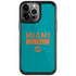 NFL Miami Dolphins Teal Performance Series iPhone Cases