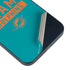 NFL Miami Dolphins Teal Performance Series iPhone Skins