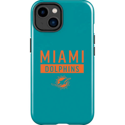 NFL Miami Dolphins Teal Performance Series iPhone 15 Impact Case