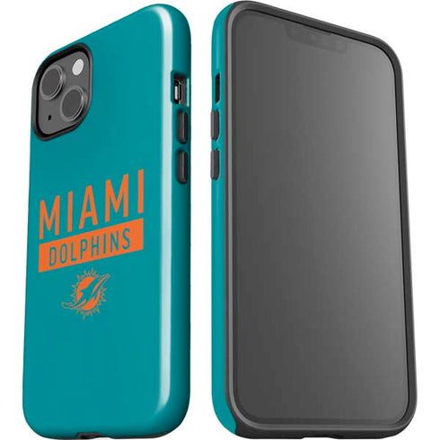 NFL Miami Dolphins Teal Performance Series iPhone 15 Impact Case