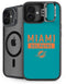 NFL Miami Dolphins Teal Performance Series iPhone 16 Plus Kickstand Case