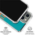 NFL Miami Dolphins Teal Performance Series iPhone 16 Pro Clear Case