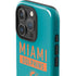 NFL Miami Dolphins Teal Performance Series iPhone 16 Pro Impact Case