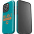 NFL Miami Dolphins Teal Performance Series iPhone 16 Pro Impact Case