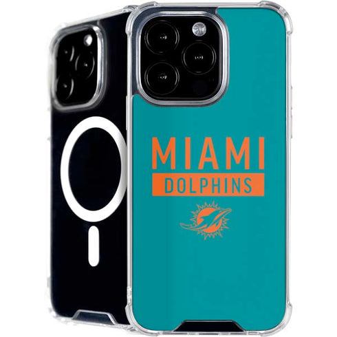 NFL Miami Dolphins Teal Performance Series iPhone 16 Pro MagSafe Case
