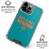 NFL Miami Dolphins Teal Performance Series iPhone 16 Pro Max Clear Case