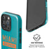 NFL Miami Dolphins Teal Performance Series iPhone 16 Pro Max Magsafe Impact Case