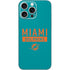 NFL Miami Dolphins Teal Performance Series iPhone 16 Pro Max Skin