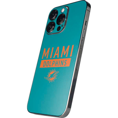 NFL Miami Dolphins Teal Performance Series iPhone 16 Pro Max Skin