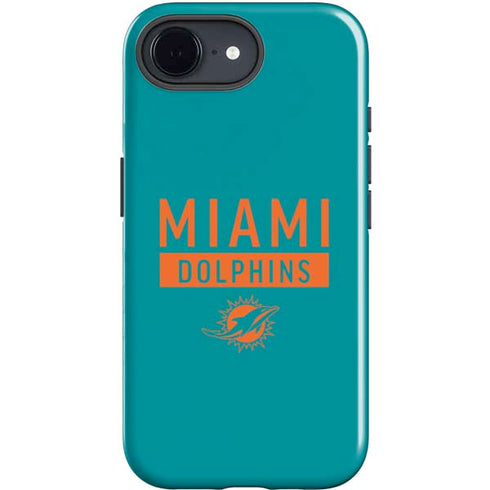 NFL Miami Dolphins Teal Performance Series iPhone 16e Impact Case
