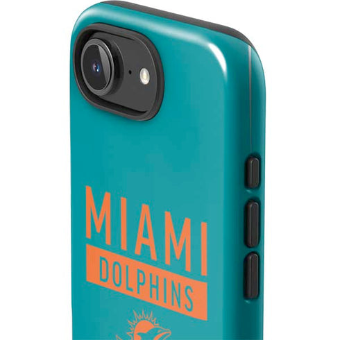NFL Miami Dolphins Teal Performance Series iPhone 16e Impact Case