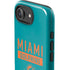 NFL Miami Dolphins Teal Performance Series iPhone 16e Impact Case