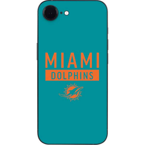 NFL Miami Dolphins Teal Performance Series iPhone 16e Skin