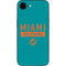 NFL Miami Dolphins Teal Performance Series iPhone 16e Skin