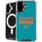 NFL Miami Dolphins Teal Performance Series iPhone 17 MagSafe Case