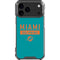 NFL Miami Dolphins Teal Performance Series iPhone 18 Pro Max Clear Case