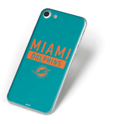 NFL Miami Dolphins Teal Performance Series iPhone 8 Skin