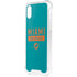 NFL Miami Dolphins Teal Performance Series iPhone XS Clear Case