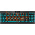 NFL Miami Dolphins Teal Performance Series K95 RGB PLATINUM Mechanical Gaming Keyboard Skin