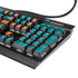 NFL Miami Dolphins Teal Performance Series K95 RGB PLATINUM Mechanical Gaming Keyboard Skin