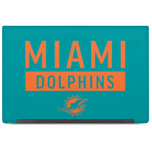 NFL Miami Dolphins Teal Performance Series Dell Latitude Skin