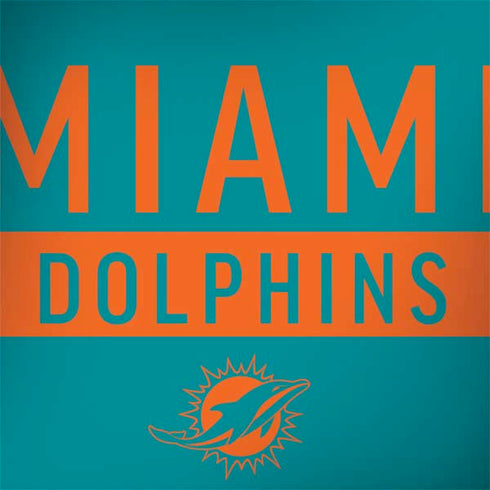 NFL Miami Dolphins Teal Performance Series Dell Latitude Skin