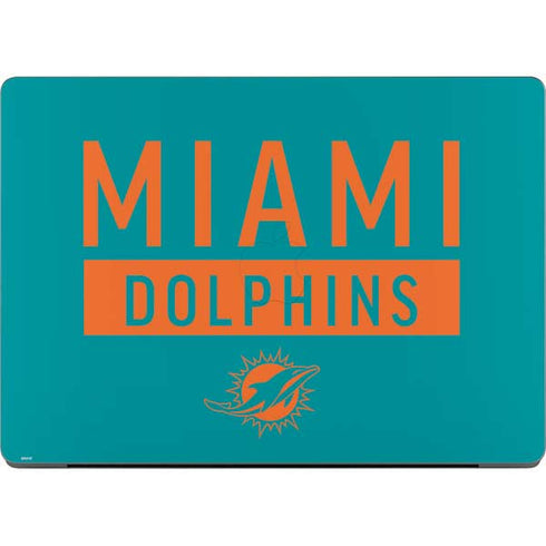 NFL Miami Dolphins Teal Performance Series Apple MacBook Pro 14-inch Skin