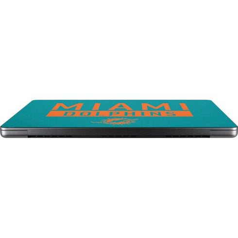 NFL Miami Dolphins Teal Performance Series Apple MacBook Pro 14-inch Skin