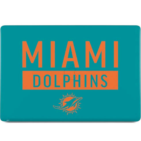 NFL Miami Dolphins Teal Performance Series MacBook Skins