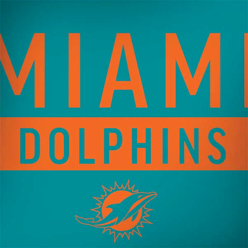 NFL Miami Dolphins Teal Performance Series MacBook Skins