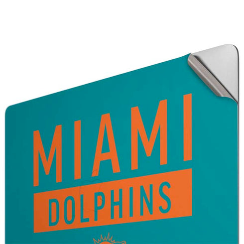 NFL Miami Dolphins Teal Performance Series Apple MacBook Pro 16-inch Skin