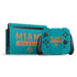 NFL Miami Dolphins Teal Performance Series Nintendo Skins