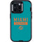 NFL Miami Dolphins Teal Performance Series Otterbox Defender iPhone Skin