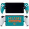 NFL Miami Dolphins Teal Performance Series PlayStation Portal Remote Player Skin