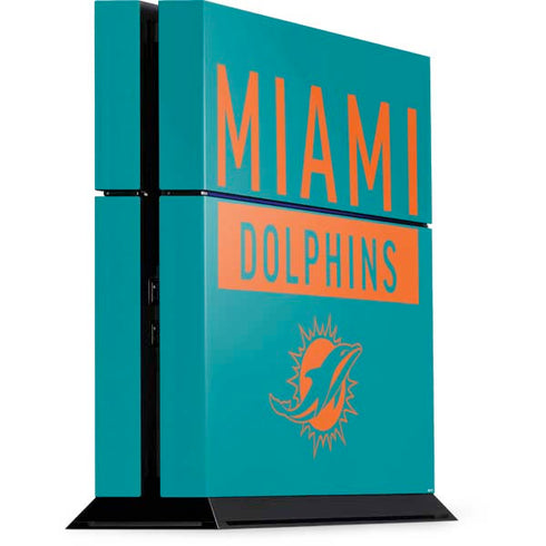 NFL Miami Dolphins Teal Performance Series PlayStation PS4 Skins