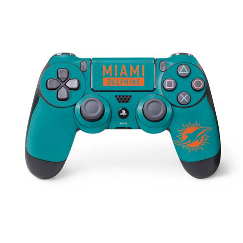 NFL Miami Dolphins Teal Performance Series PlayStation PS4 Skins