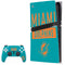 NFL Miami Dolphins Teal Performance Series PS5 Pro Bundle Skin