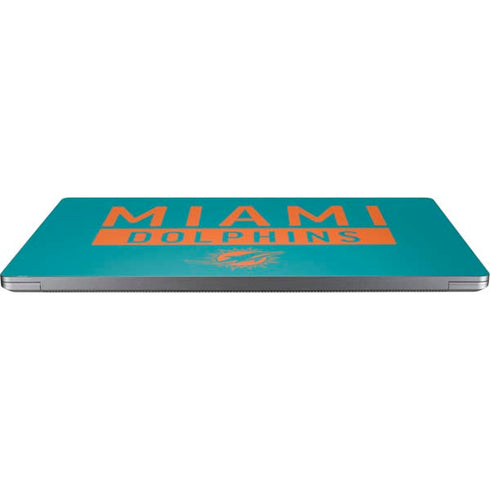 NFL Miami Dolphins Teal Performance Series Laptop Skins