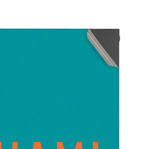 NFL Miami Dolphins Teal Performance Series XBox Series X Digital Edition Console Skin