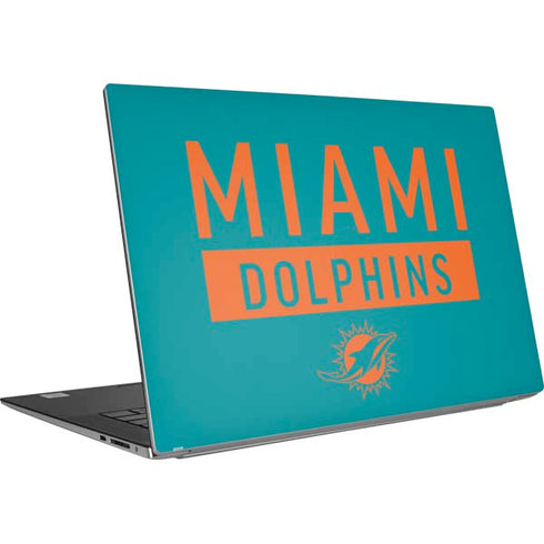 NFL Miami Dolphins Teal Performance Series Dell XPS Skin