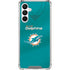 NFL Miami Dolphins Team Jersey Galaxy A16 5G Clear Case
