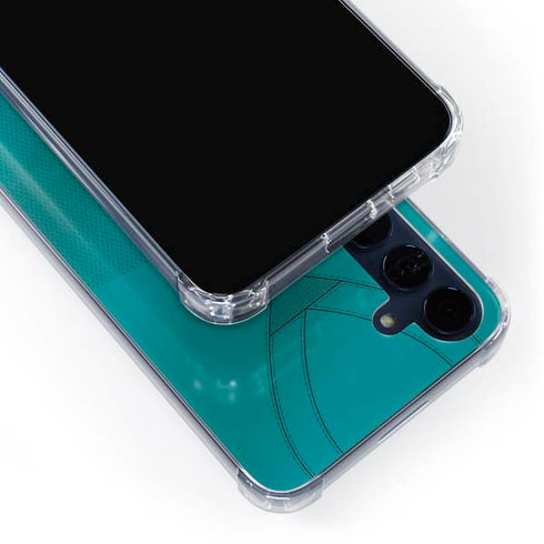 NFL Miami Dolphins Team Jersey Galaxy A55 5G Clear Case