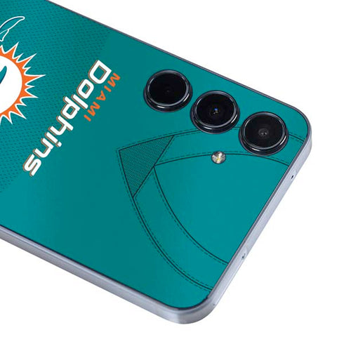 NFL Miami Dolphins Team Jersey Galaxy A55 5G Skin